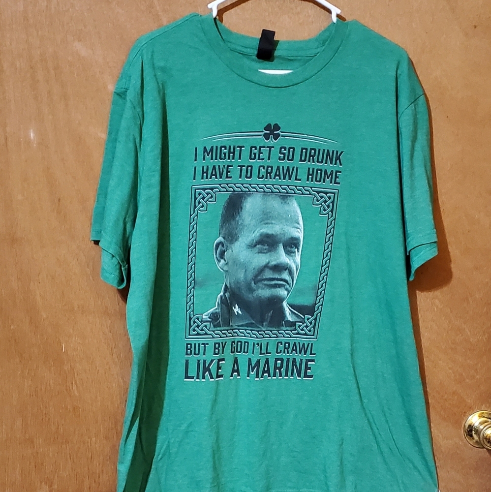 District Very Important Tee Marines Message Size 2XL